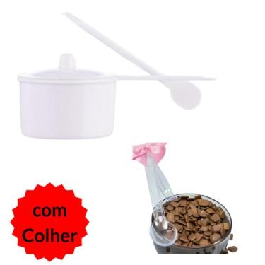Imagem de Panelinha de Brigadeiro+Colher Panelinha Acrílica Lembrancinha Mini pa