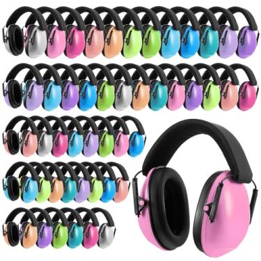 Imagem de Amylove 48 peças de proteção de ouvido infantil com cancelamento de ruído, redução de ruído, protetores auditivos de 27 dB (cor fresca)