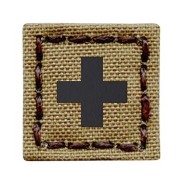Imagem de Medic Cross Cat Eye Patch IFAK 1x1 (IR, marrom coiote)