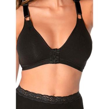Imagem de Sutiã sem Aro e sem Bojo Olimpo Demillus 61054, Preto, 48