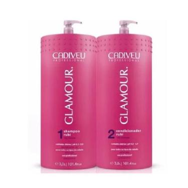 Imagem de Cadiveu Glamour Rubi Shampoo+Condicionador 3L