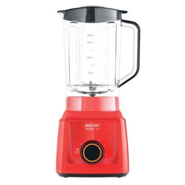 Imagem de Liquidificador mallory taurus  1000 4 vel 900w vermelho 220v, 220V