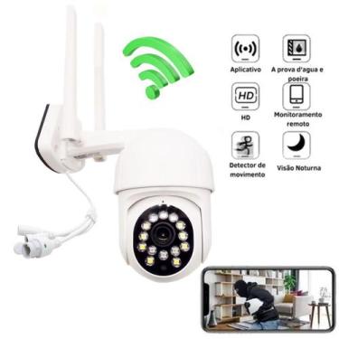 Imagem de Camera De Segurança Wifi Smart Hd Monitoramento Area Externa - DUDA ST