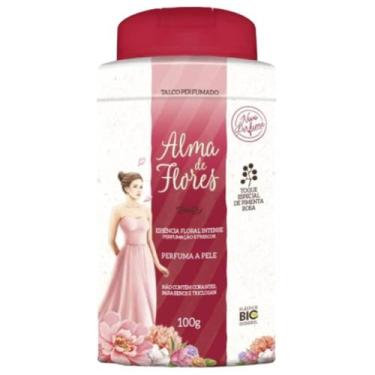 Imagem de Talco Perfumado Alma De Flores Floral Intense 100G - Memphis