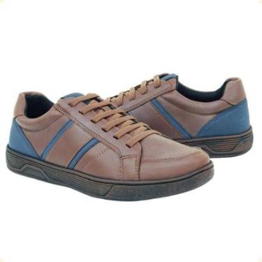 Imagem de Sapatênis Masculino Confortável Macio Resistente e Durável Cadarço de Elástico Só Calçar-Masculino