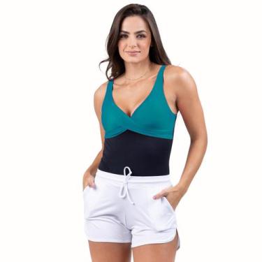 Imagem de Conjunto Kit Maiô Com Bojo + Short Com Ajustes Nas Laterais - HYPE MOD