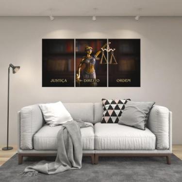 Imagem de Quadros Decorativos Justiça Direito Ordem Deusa Thémis Balança Advocac