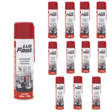 Imagem de Kit 12 Óleo Desengripante Lubrificante 300ml Anticorrosivo - Orbi Quim