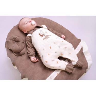 Imagem de Saída De Maternidade Jardineira Animais - Para Meninos - MARY BABY, Di