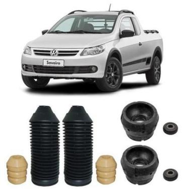 Imagem de Kit Coxim Rolamento Batente Coifa Diant Saveiro 2015 2016 17 - Auto Fl