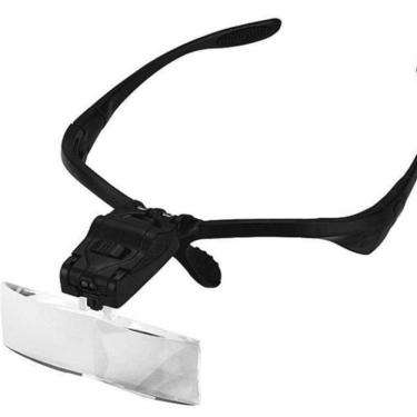 Imagem de Lupa Profissional com LED - Óculos Leitura e Artesanato