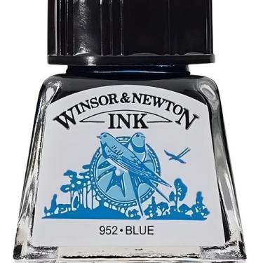 Imagem de Tinta Nankin para Desenho Winsor & Newton Escolha a Cor, BLUE