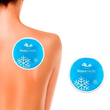 Imagem de Bolsa Térmica Compressa Adesiva Gel Reutilizável Alivio de Dor (Par 2 unidades) - Relaxmedic