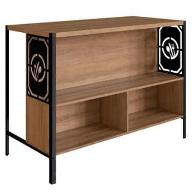 Imagem de Mesa Bancada Ilha Gourmet 127cm P1034 Mell PP Milani Store - Placa & P