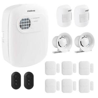 Imagem de Kit de Alarme Intelbras ANM 3004 ST com 08 Sensores e Discadora por Te