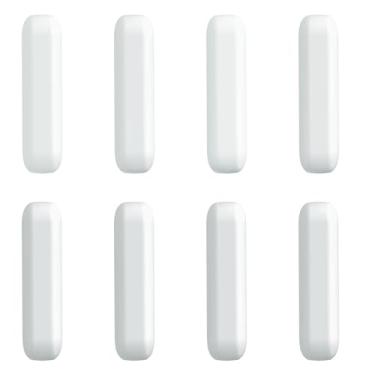 Imagem de ONiLAB 8 Peças 8*30Mm Barras de Agitação do Misturador do Agitador Magnético, Cor Branca, Haste de Agitação Magnética, Conjunto de Barra de Agitação Magnética de Laboratório, Barra de Placa de Agitaçã