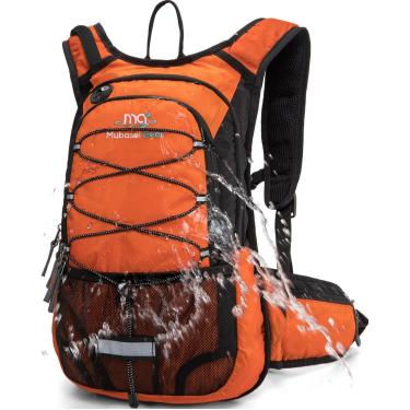 Imagem de Mubasel Gear Mochila De Hidratação Isolada De 15L Com Bolsa De Água De 2L Mochila Leve Para Caminhadas Para Mulheres E Homens Mochila Para Caminhadas, Corridas, Festivais, Acampamentos E Ciclismo (La