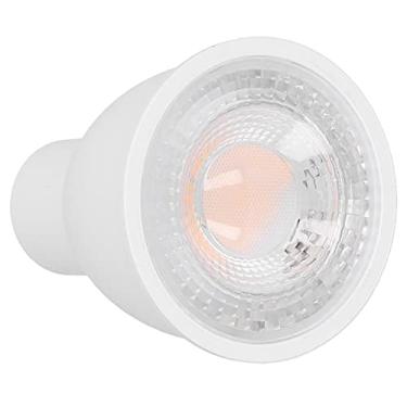 Imagem de Lâmpada de Alumínio Revestido de Plástico + Pc 10W Gu10 Lâmpada LED 1100Lm Iluminação Embutida para Casa para Sala de Estar Salão de Exposições 100-265V Lâmpada Gu10 (Luz quente)