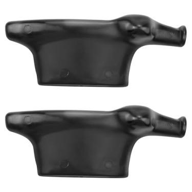 Imagem de PEATOVIE 2 peças Nylon Mount/Demount Duck Head Preto Compatível com Trocadores de Pneus Corghi, Coats, Cemb, Hunter TCX, Hoffman e Ranger