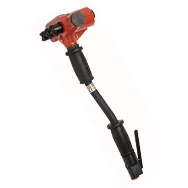 Imagem de CS Unitec | Martelo de escamação de cinzel pneumático de cabeça cruiciforme de carboneto triplo de cabo longo | Conjunto de ferramentas de martelo pneumático espesso e demolição de corrosão