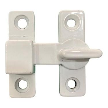 Imagem de Trinco Tranqueta Tramela Portão Portinhola Zamak -  - la plata, Branco