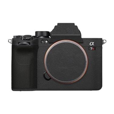 Imagem de JERXTTON Adesivo de capa de câmera antiarranhões para Sony Alpha A7RV A7R5 A7RM5 protetor de película de vinil para decoração protetora (contorno preto)