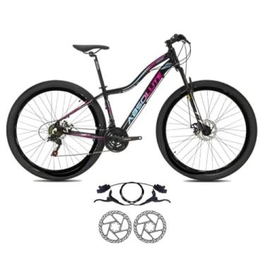 Imagem de Bicicleta Aro 29 Absolute Hera 24 Velocidades MTB Aluminio Freio Hidráulico Suspensão 80mm Feminina (Preto, 17)