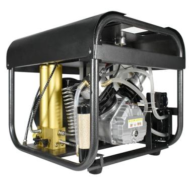 Imagem de Compressor de ar TUDIVING-PCP Sistema integrado de resfriamento e filtragem de água Bomba elétrica de alta pressão para enchimento de tanque de mergulho Rifle de ar de paintball 220V (TXEDT032)