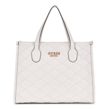 Imagem de GUESS Bolsa Tamsin com 2 compartimentos, Off-white, One Size