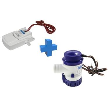 Imagem de Kit Automático + Bomba De Porão 500 Gph 12v Original Shurflo