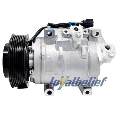 Imagem de Compressor de ar compatível com carro John Deere AC Compressor 10SRE18C 447280-1650 RE502697 RE284680 SE502697 DCP99520 8PK(24V)