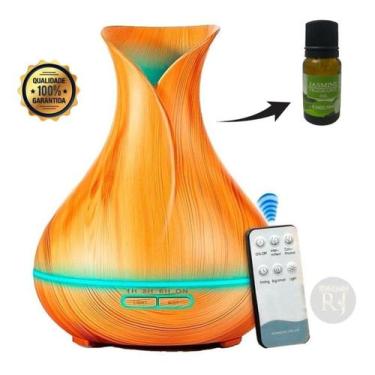 Imagem de Difusor De Oleos Essenciais E Umidificador De Ar 400ml  - Aroma Diffus