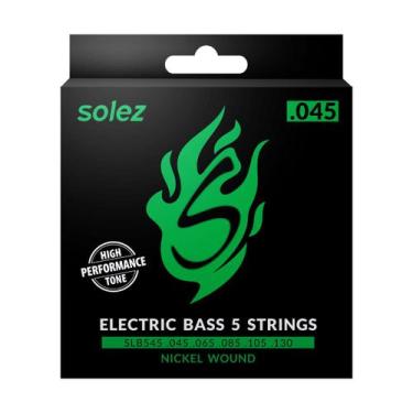 Imagem de Enc para Contrabaixo 5 cordas Slb545 .045 Solez