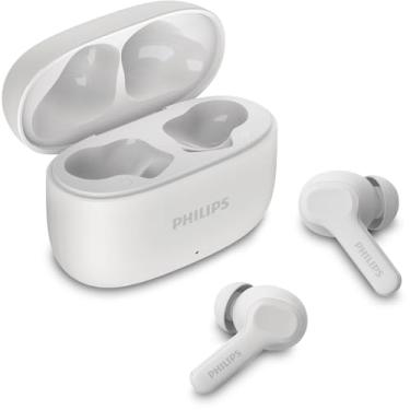 Imagem de PHILIPS, Fone de Ouvido Sem Fio TWS, TAT1109WT/00, Bluetooth, Com Microfone, Até 24 horas de bateria, Branco