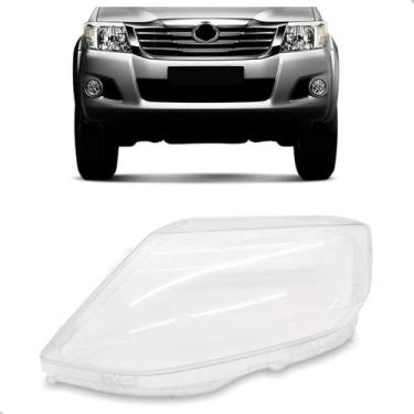 Imagem de Lente farol hilux 2012 2013 2014 2015 sw4 sem xenon - SP ACESSÓRIOS, D