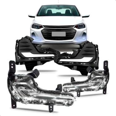 Imagem de Kit Farol Auxiliar Milha Onix 2020 2024 Led Daylight - SP ACESSÓRIOS