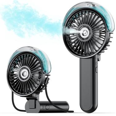 Imagem de Ventilador de nebulização sweetfull portátil dobrável 180° com tanque de água de 30 mL
