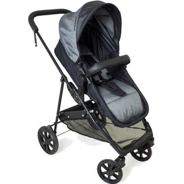 Imagem de Carrinho de Bebe Galzerano Napoli Cinza Moises Passeio