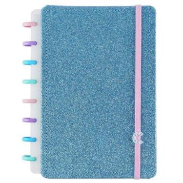 Imagem de Caderno Inteligente A5 Lets Glitter Ocean Blue - Cia52131