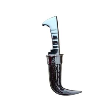 Imagem de Sikh Kirpan Siri Sahib Taksali Singh Karpan religioso, prata, adaga cerimonial religiosa sikh Kirpan Sahib, adulto tamanho 19 cm