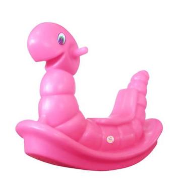 Imagem de Gangorra Minhoca infantil Rosa - Dora Toys
