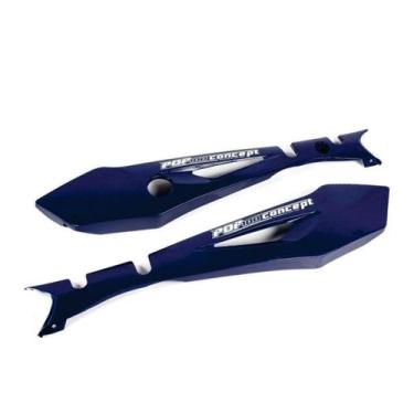 Imagem de Kit Carenagem Lateral Pro Tork Moto Honda Pop 100 2007 2008 2009 Subst