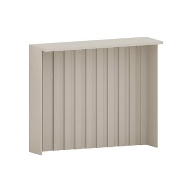 Imagem de Bancada Ripada com Tampo 120cm Stylo Luciane Móveis