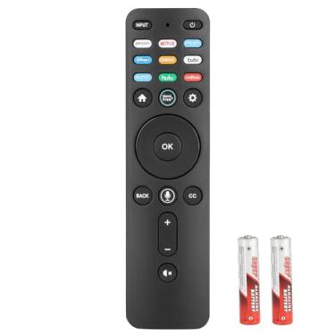 Imagem de Controle remoto de voz XRT260 compatível com Vizio Smart TV V-Series M-Series P-Series Controlador de substituição com Netflix PrimeVideo Xumo Hulu Redbox Tubi Watch Free Buttons com baterias