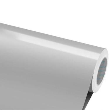 Imagem de Adesivo Carro Geladeira Fogão Móveis Armário Box - Prata 1m - Jhow Ade