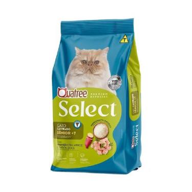 Imagem de Raçao Quatree Select Gatos Castrados Senior 10,1Kg