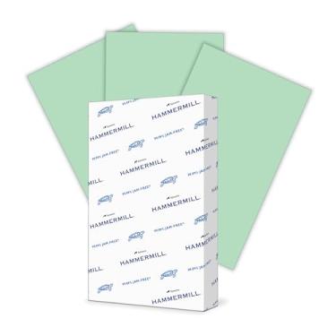 Imagem de Hammermill Papel Colorido Papel De Impressora De 20 Lb 8.5 X 14-1 Resma (500 Folhas) - Papel Pastel 103374 1 Resma | 500 Folhas Verde