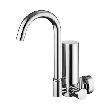Imagem de Torneira Lorenzetti Acqua Due Class 1144 C24 Com Filtro De Parede Cromada