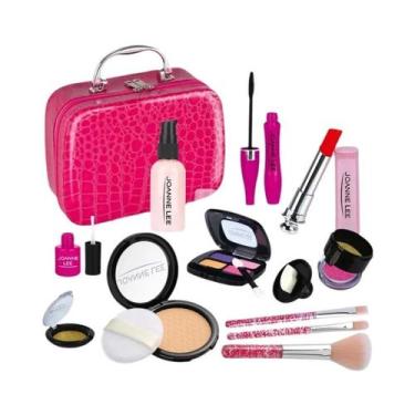 Imagem de Conjunto De Maquiagem De Princesa Para Meninas Fingir Brincar Brinqued