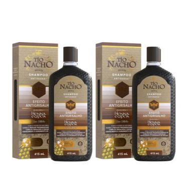 Imagem de Kit C2 Shampoo Efeito Antigrisalho 415ml - Tio Nacho - Genomma